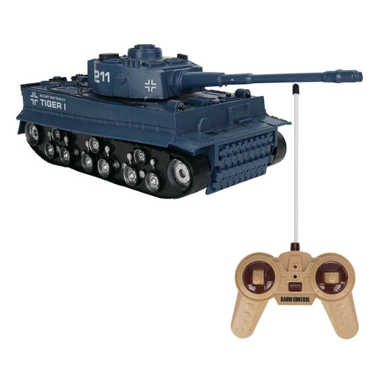 MoFun 369 Remote Control Tank 1:32 Four-way RC Vehicle(Blue) by MoFun