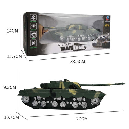 MoFun 369 Remote Control Tank 1:32 Four-way RC Vehicle(Green) by MoFun