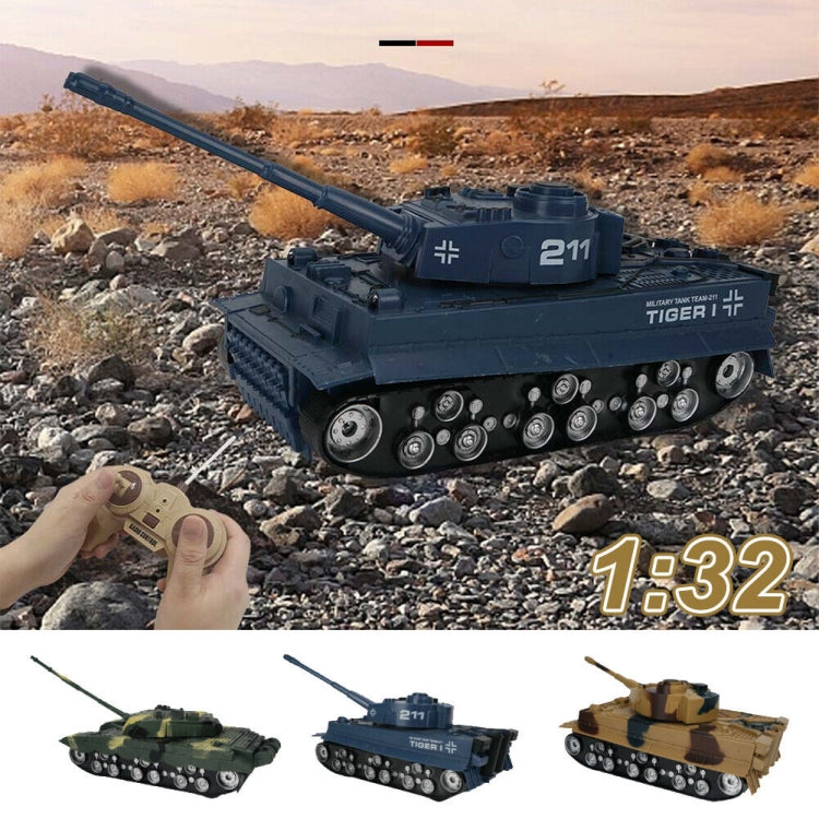 MoFun 369 Remote Control Tank 1:32 Four-way RC Vehicle(Yellow) by MoFun