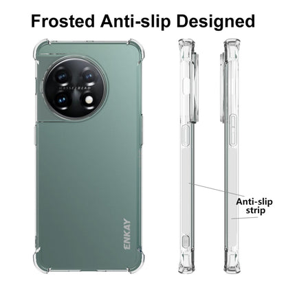 For OnePlus 11 5G ENKAY Hat-Prince Clear TPU Shockproof Phone Case by ENKAY