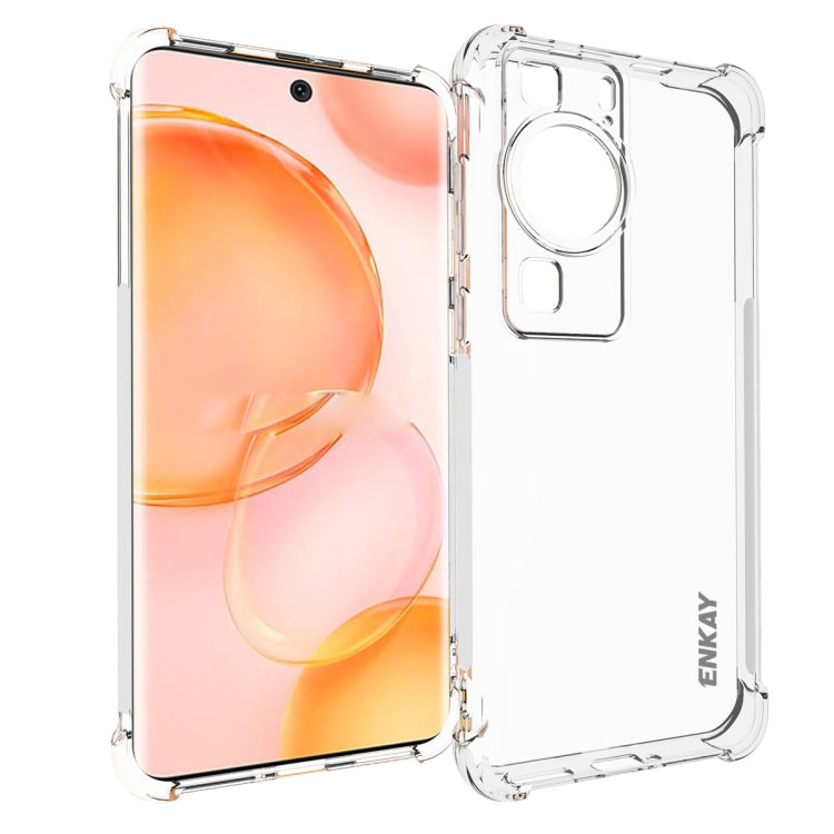 For Huawei P60 / P60 Pro ENKAY Hat-Prince Clear TPU Shockproof Phone Case by ENKAY