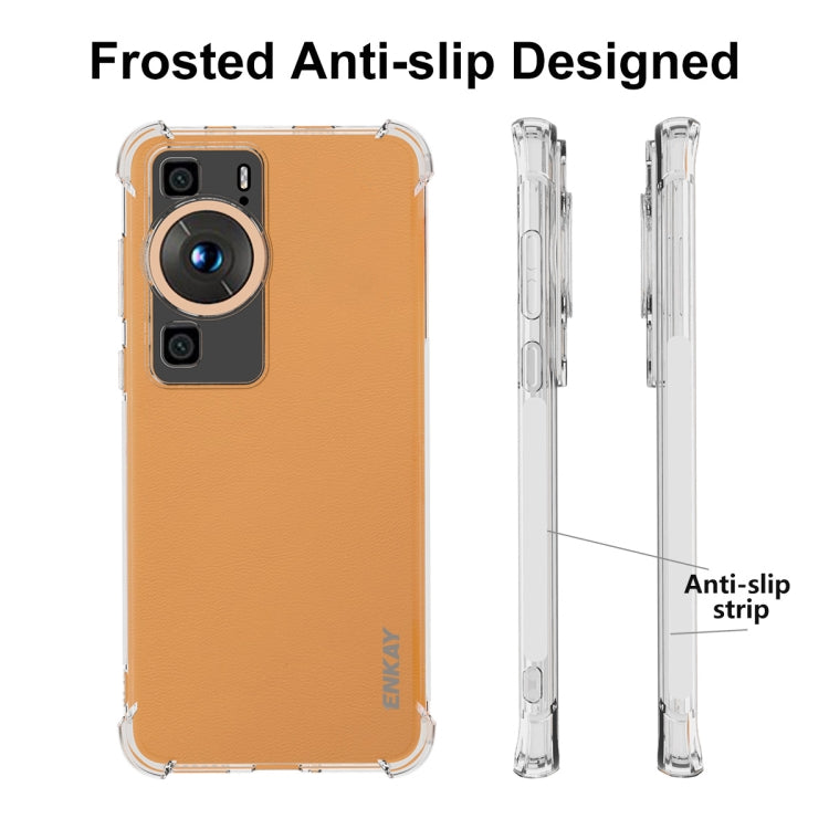 For Huawei P60 / P60 Pro ENKAY Hat-Prince Clear TPU Shockproof Phone Case by ENKAY