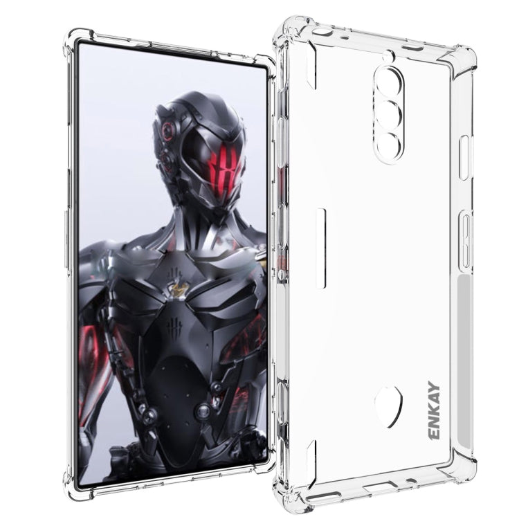 For ZTE Nubia Red Magic 8 Pro ENKAY Hat-Prince Clear TPU Shockproof Phone Case by ENKAY