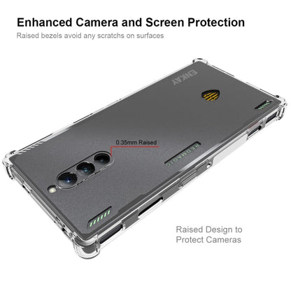 For ZTE Nubia Red Magic 8 Pro ENKAY Hat-Prince Clear TPU Shockproof Phone Case by ENKAY