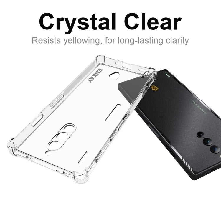 For ZTE Nubia Red Magic 8 Pro ENKAY Hat-Prince Clear TPU Shockproof Phone Case by ENKAY