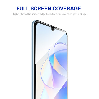 For Honor X7A 4G Global ENKAY Hat-Prince Full Glue 0.26mm 9H 2.5D Tempered Glass Full Film by ENKAY