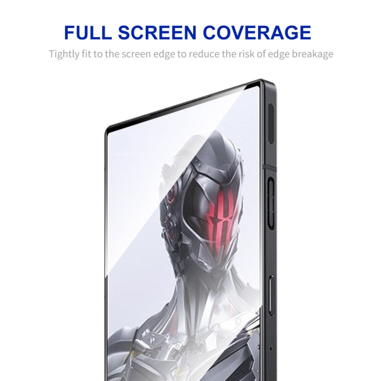 For ZTE Nubia Red Magic 8 Pro / 8 Pro+ 10pcs ENKAY Hat-Prince Full Glue 0.26mm 9H 2.5D Tempered Glass Full Film by ENKAY