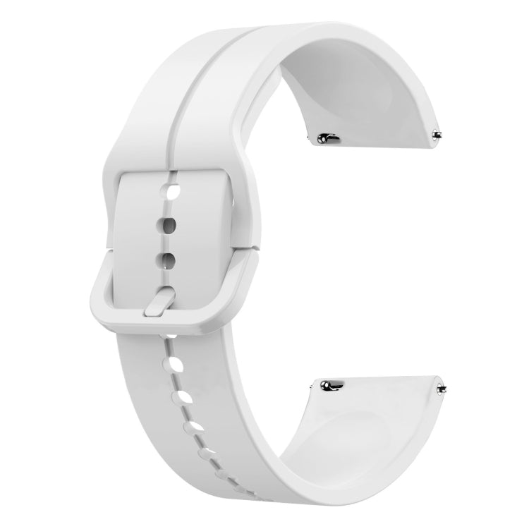 For Garmin Venu 2 22mm Loop Silicone Watch Band(White) by bashfashion
