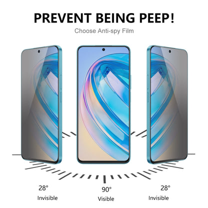 For Honor X8A ENKAY 28 Degree Anti-peeping Tempered Glass Full Screen Film by ENKAY
