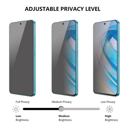 For Honor X8A ENKAY 28 Degree Anti-peeping Tempered Glass Full Screen Film by ENKAY