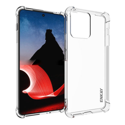 For Motorola ThinkPhone 5G ENKAY Hat-Prince Clear TPU Shockproof Phone Case by ENKAY