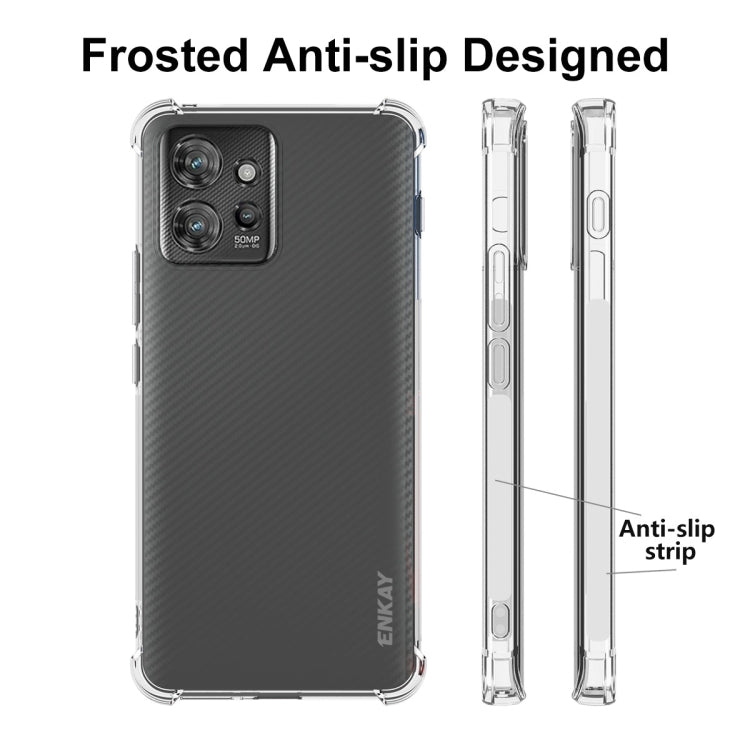 For Motorola ThinkPhone 5G ENKAY Hat-Prince Clear TPU Shockproof Phone Case by ENKAY