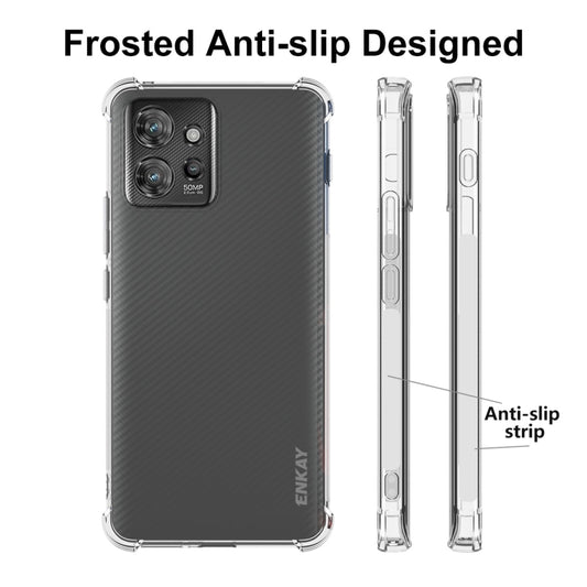 For Motorola ThinkPhone 5G ENKAY Hat-Prince Clear TPU Shockproof Phone Case by ENKAY