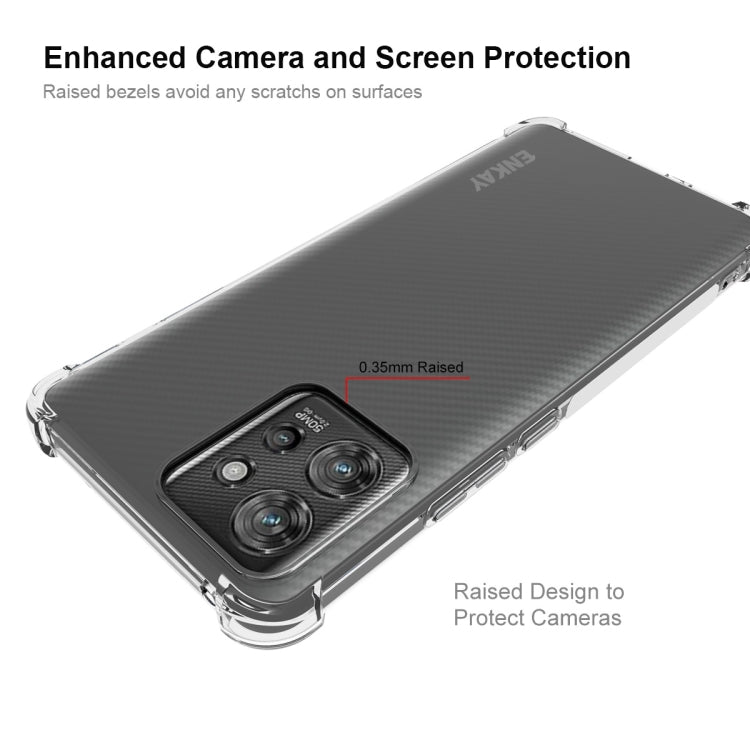 For Motorola ThinkPhone 5G ENKAY Hat-Prince Clear TPU Shockproof Phone Case by ENKAY