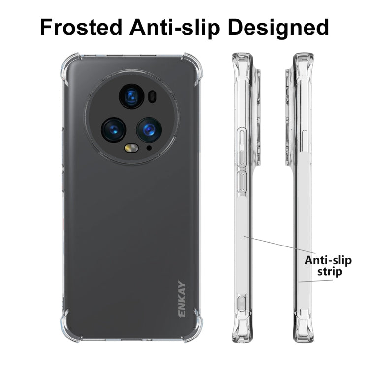 For Honor Magic 5 Pro ENKAY Hat-Prince Clear TPU Shockproof Phone Case by ENKAY