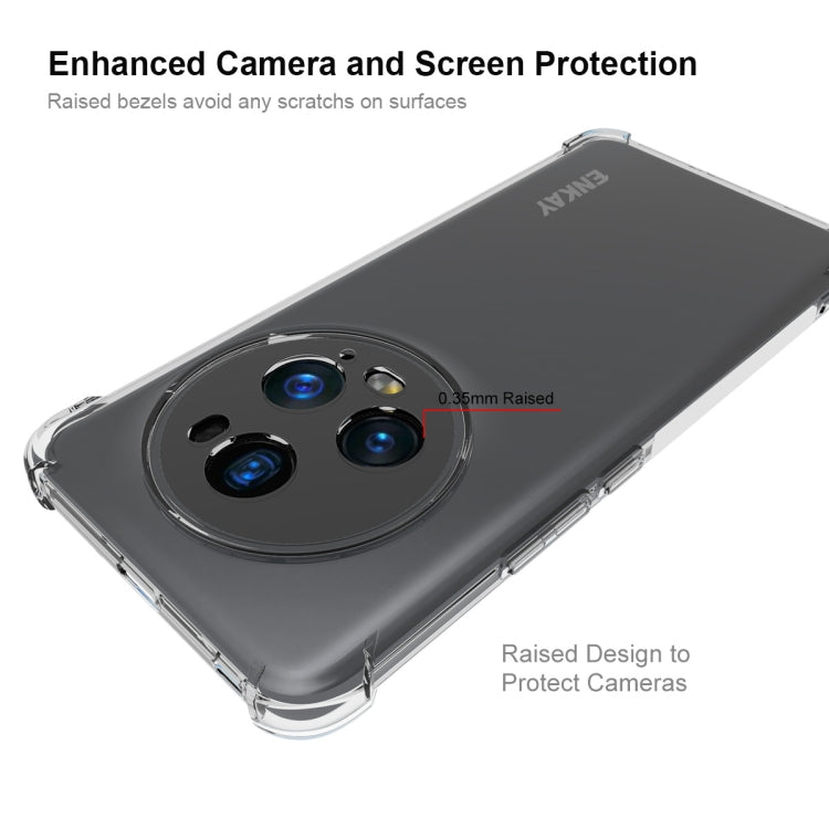 For Honor Magic 5 Pro ENKAY Hat-Prince Clear TPU Shockproof Phone Case by ENKAY