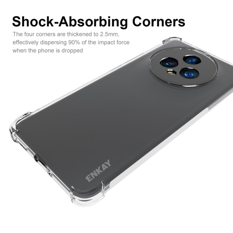 For Honor Magic 5 ENKAY Hat-Prince Clear TPU Shockproof Phone Case by ENKAY