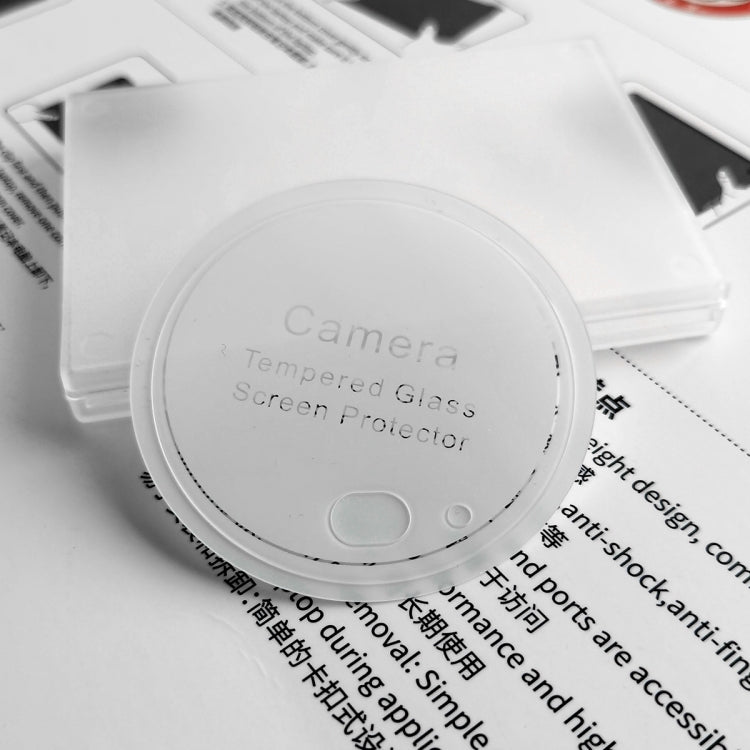 For Honor Magic5 Pro 5pcs ENKAY 0.26mm 3D Hot Bending Tempered Glass Full Film with Lens Film by ENKAY