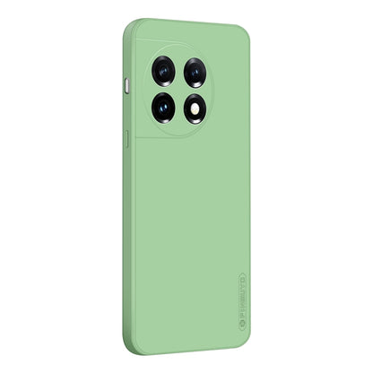 For OnePlus 11 PINWUYO Sense Series Liquid Silicone TPU Phone Case(Green) by PINWUYO