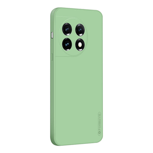 For OnePlus 11 PINWUYO Sense Series Liquid Silicone TPU Phone Case(Green) by PINWUYO