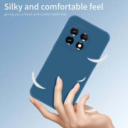 For OnePlus 11 PINWUYO Sense Series Liquid Silicone TPU Phone Case(Blue) by PINWUYO