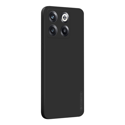 For OnePlus Ace Pro / 10R 5G PINWUYO Sense Series Liquid Silicone TPU Phone Case(Black) by PINWUYO