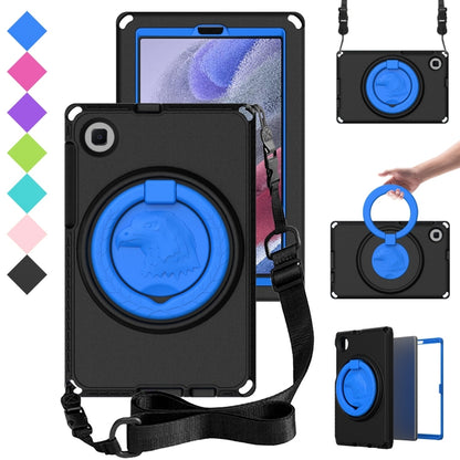 For Samsung Galaxy Tab A7 Lite T220/T225 2020 EVA Hybrid PC Shockproof Tablet Case with Frame(Black) by bashfashion