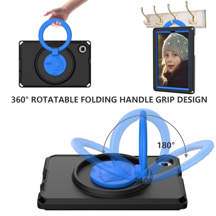 For Samsung Galaxy Tab A7 Lite T220/T225 2020 EVA Hybrid PC Shockproof Tablet Case with Frame(Black) by bashfashion