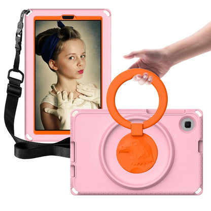 For Samsung Galaxy Tab A 8.0 T290/T295 2019 EVA Hybrid PC Shockproof Tablet Case with Frame(Pink) by bashfashion