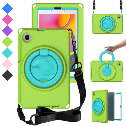 For Samsung Galaxy Tab A 8.0 T290/T295 2019 EVA Hybrid PC Shockproof Tablet Case with Frame(Grass Green) by bashfashion