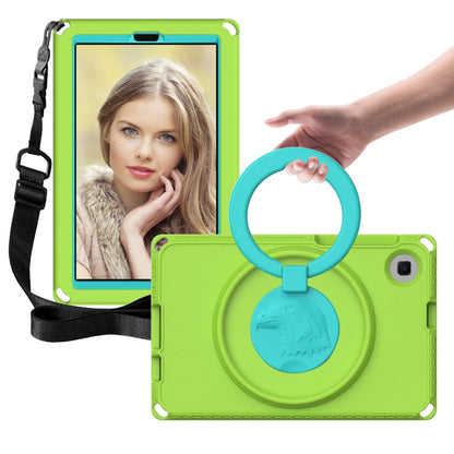 For Samsung Galaxy Tab A 8.0 T290/T295 2019 EVA Hybrid PC Shockproof Tablet Case with Frame(Grass Green) by bashfashion
