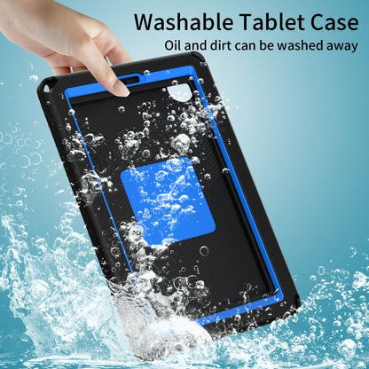 For Samsung Galaxy Tab A11 / A9 EVA Hybrid PC Shockproof Tablet Case with Frame(Black) by bashfashion