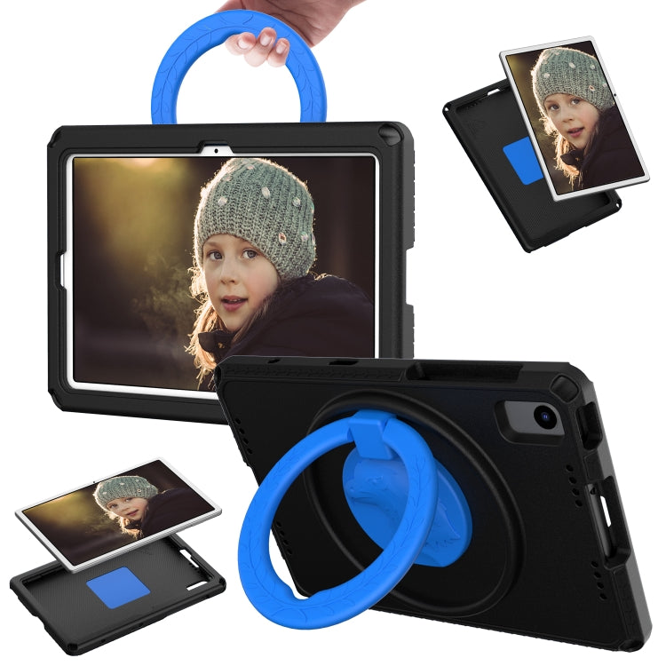 For Samsung Galaxy Tab S6 Lite 2024 EVA Hybrid PC Shockproof Tablet Case with Frame(Black) by bashfashion