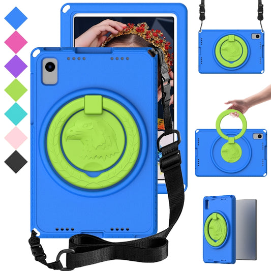 For Samsung Galaxy Tab S6 Lite 2024 EVA Hybrid PC Shockproof Tablet Case with Frame(Blue) by bashfashion