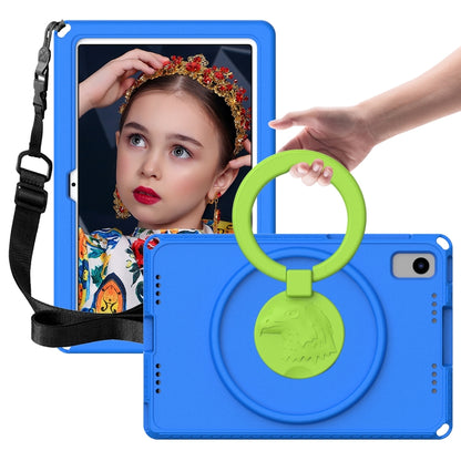 For Samsung Galaxy Tab S6 Lite 2024 EVA Hybrid PC Shockproof Tablet Case with Frame(Blue) by bashfashion
