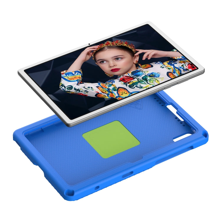 For Samsung Galaxy Tab S6 Lite 2024 EVA Hybrid PC Shockproof Tablet Case with Frame(Blue) by bashfashion