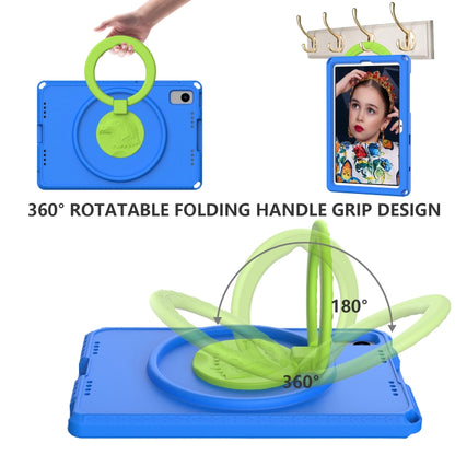 For Samsung Galaxy Tab S6 Lite 2024 EVA Hybrid PC Shockproof Tablet Case with Frame(Blue) by bashfashion