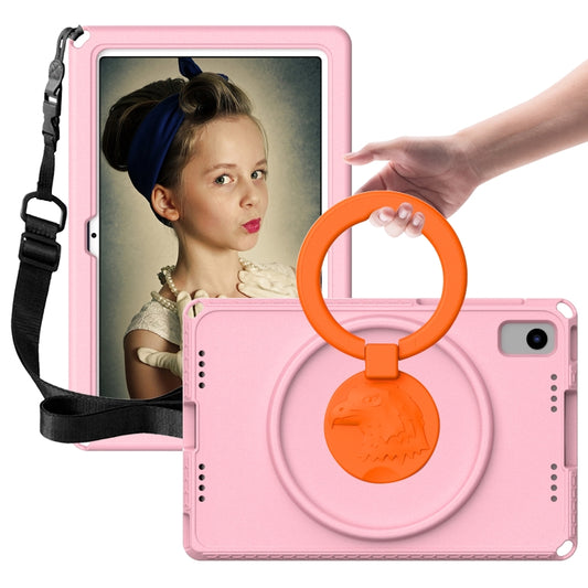 For Samsung Galaxy Tab S6 Lite 2024 EVA Hybrid PC Shockproof Tablet Case with Frame(Pink) by bashfashion