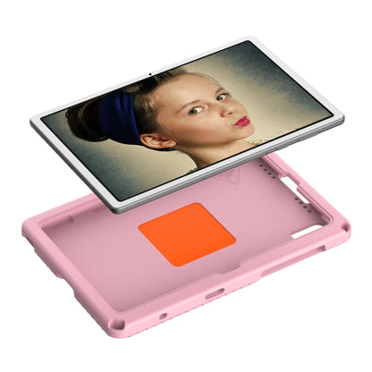 For Samsung Galaxy Tab S6 Lite 2024 EVA Hybrid PC Shockproof Tablet Case with Frame(Pink) by bashfashion