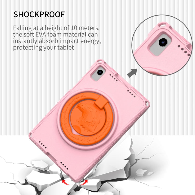 For Samsung Galaxy Tab S6 Lite 2024 EVA Hybrid PC Shockproof Tablet Case with Frame(Pink) by bashfashion