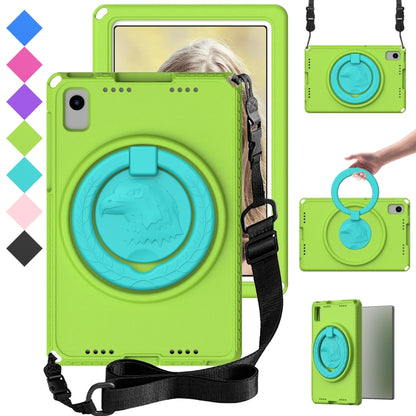 For Samsung Galaxy Tab S6 Lite 2024 EVA Hybrid PC Shockproof Tablet Case with Frame(Grass Green) by bashfashion