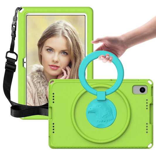 For Samsung Galaxy Tab S6 Lite 2024 EVA Hybrid PC Shockproof Tablet Case with Frame(Grass Green) by bashfashion