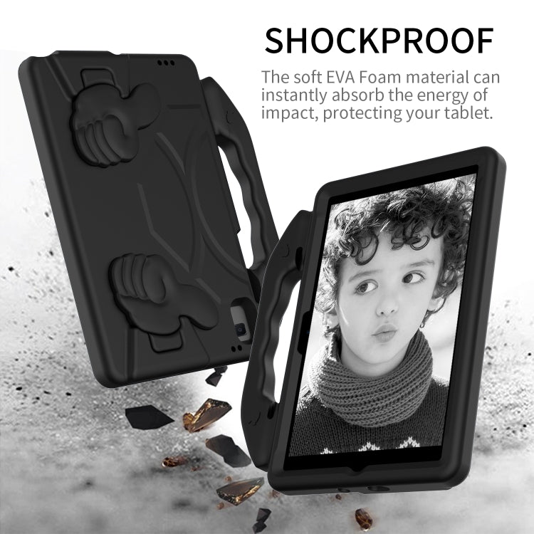 For Xiaomi Redmi Pad 10.6 2022 Thumb Bracket EVA Shockproof Tablet Case(Black) by bashfashion