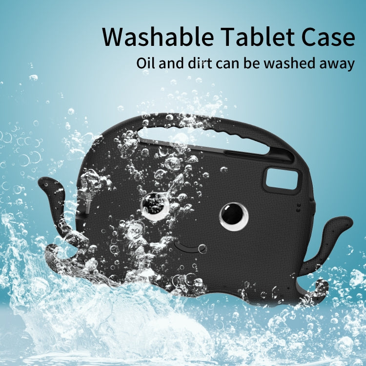 For Samsung Galaxy Tab S6 Lite 10.4 P610/615 Octopus Style EVA PC Tablet Case(Black) by bashfashion