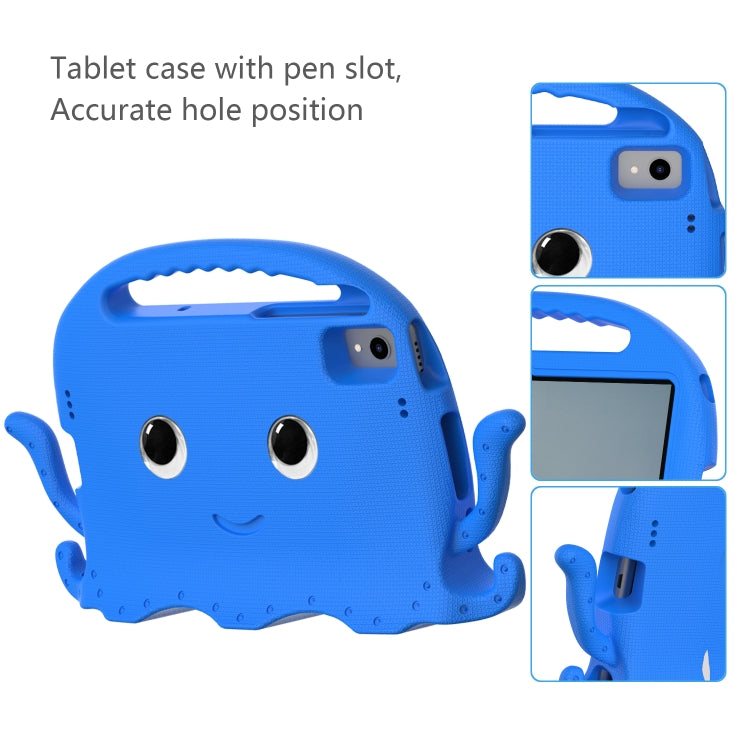 For Samsung Galaxy Tab S6 Lite 10.4 P610/615 Octopus Style EVA PC Tablet Case(Blue) by bashfashion