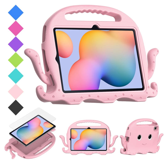 For Samsung Galaxy Tab S6 Lite 10.4 P610/615 Octopus Style EVA PC Tablet Case(Pink) by bashfashion