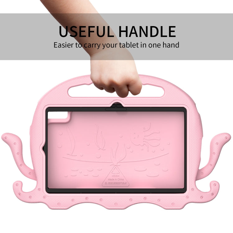 For Samsung Galaxy Tab S6 Lite 10.4 P610/615 Octopus Style EVA PC Tablet Case(Pink) by bashfashion