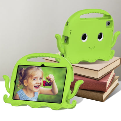 For Samsung Galaxy Tab S6 Lite 10.4 P610/615 Octopus Style EVA PC Tablet Case(Grass Green) by bashfashion