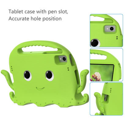 For Samsung Galaxy Tab S6 Lite 10.4 P610/615 Octopus Style EVA PC Tablet Case(Grass Green) by bashfashion