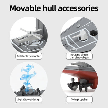 MoFun 803 2.4G Remote Control Warship Simulation Ship(803C) by MoFun